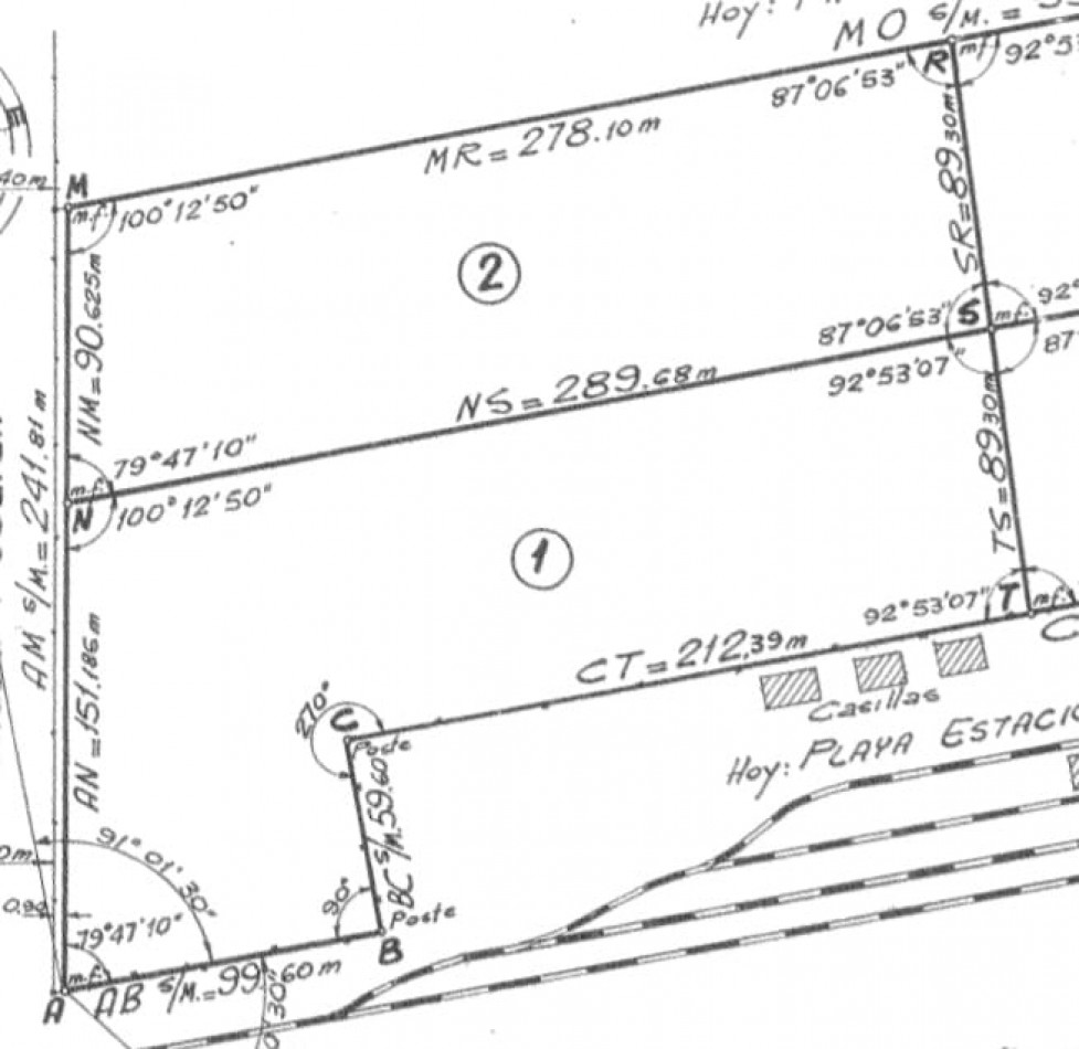 Ref. 1352 - Venta de lote 5,7 ha. con casa - Zona urbana Coronda.