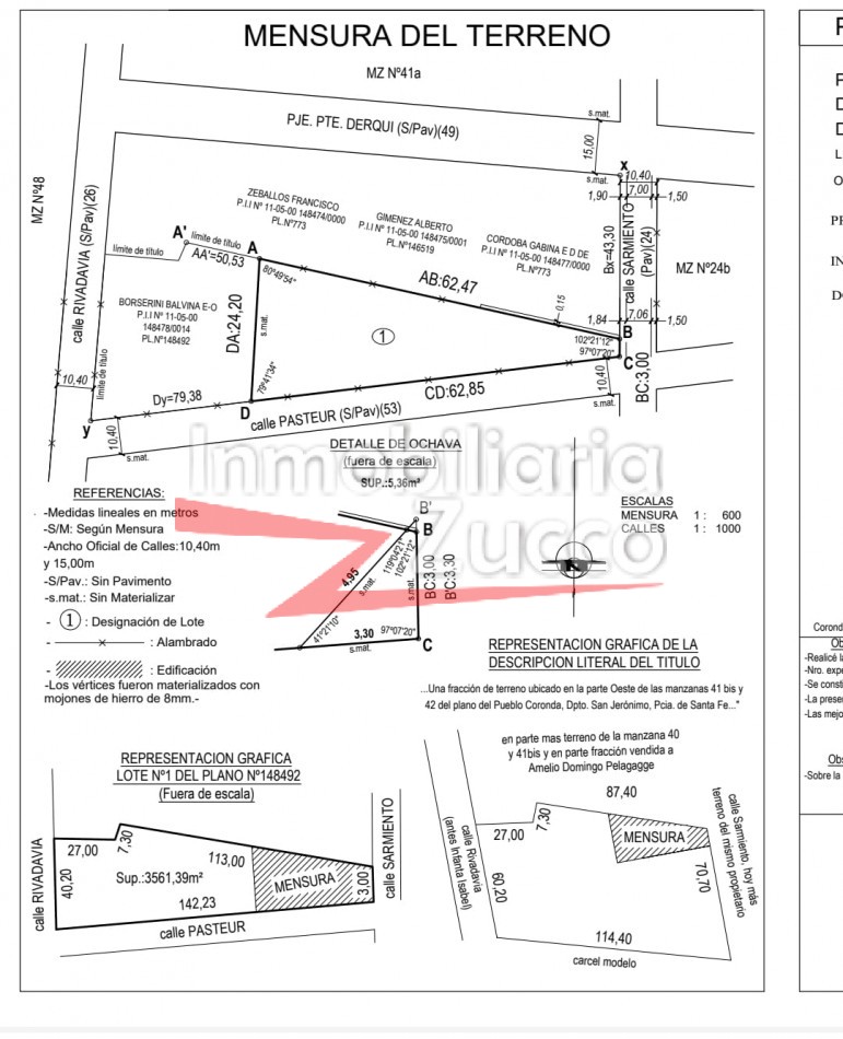 VENTA: LOTE EN CORONDA - Ref. 893