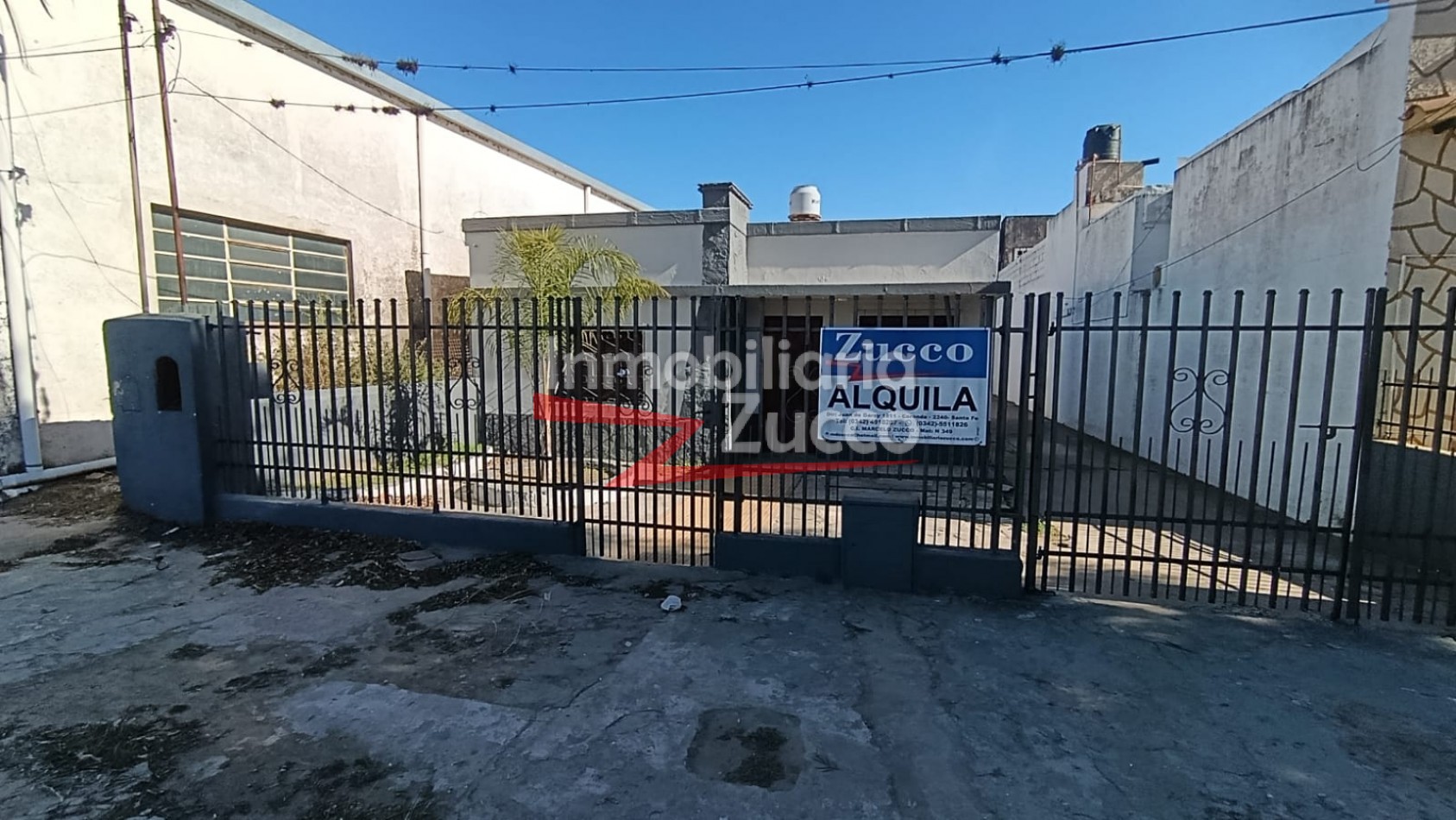 ALQUILO: CASA + GALPON EN CORONDA