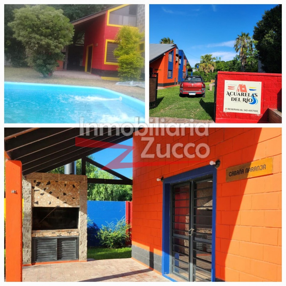 VENTA: 4 CABAÑAS EN Bo GALVEZ - Ref. 1218